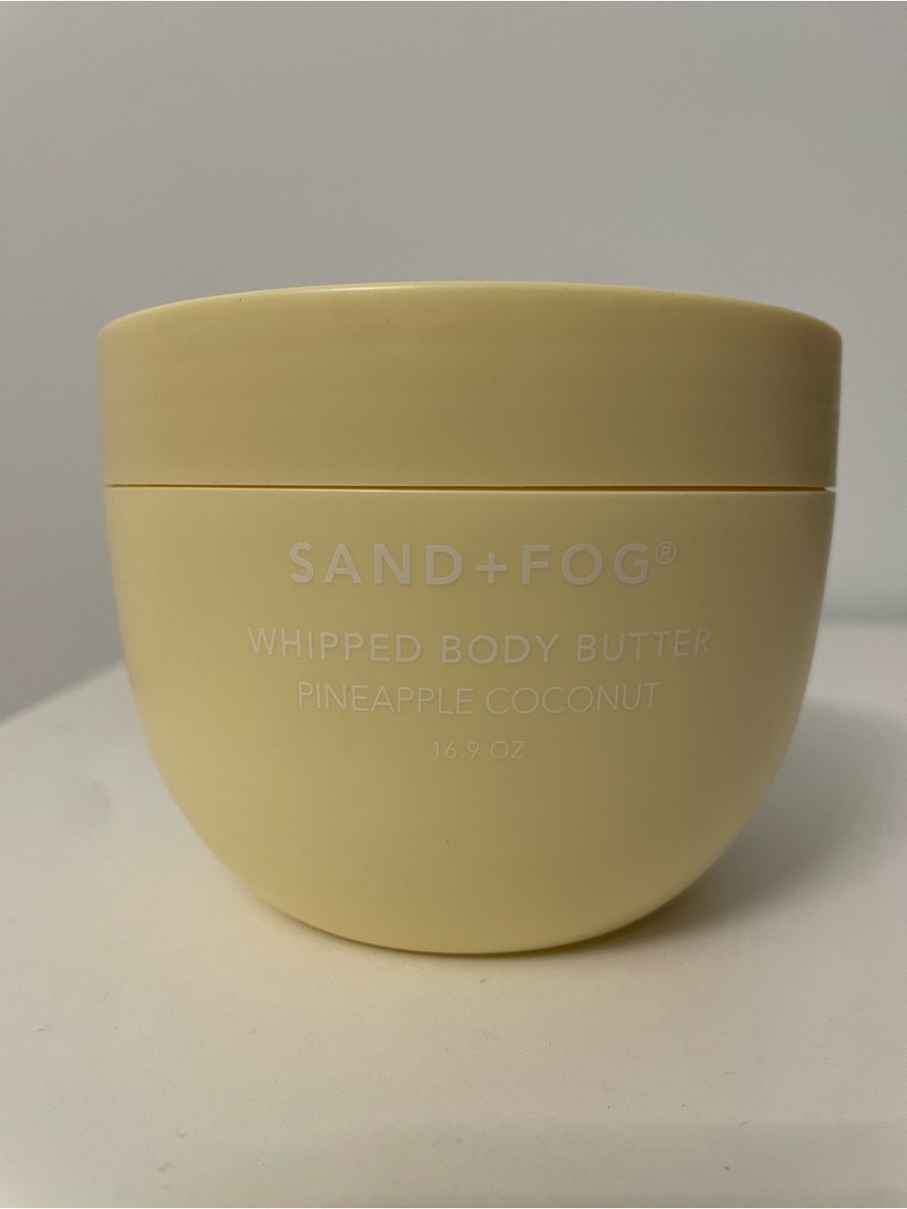 NWT SAND + FOG Pineapple Coconut Whipped Body Butter - 16.9 OZ (480 G)